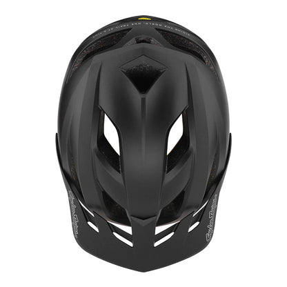 Troy Lee Designs Youth Flowline Helmet Orbit Black OS - Troy Lee Designs Bike Helmets