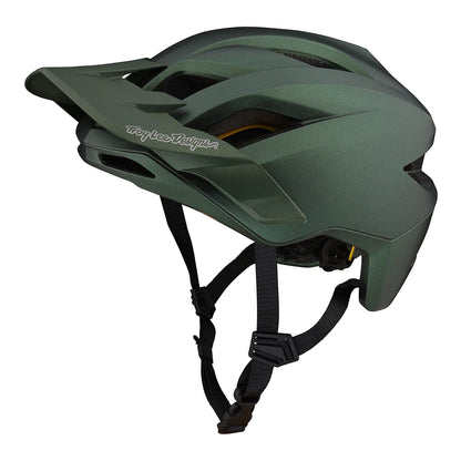 Troy Lee Designs Youth Flowline Helmet Orbit Forest Green OS - Troy Lee Designs Bike Helmets