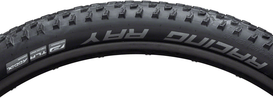 Schwalbe Racing Ray Tire - 29 x 2.25 Tubeless Folding BLK Performance Line TwinSkin Addix - Schwalbe Tires