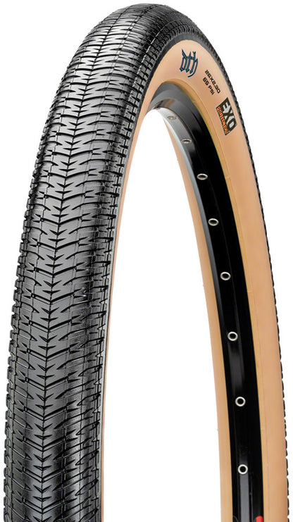 Maxxis DTH Tire - 26 x 2.15 Clincher Folding Black/Dark Tan EXO - Maxxis Tires