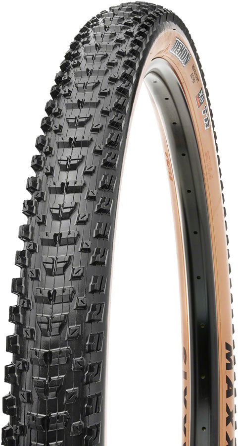 Maxxis Rekon Plus Tire - 27.5 x 2.80 Tubeless Folding BLK/Dark Tan 3C MaxxTerra EXO - Maxxis Tires