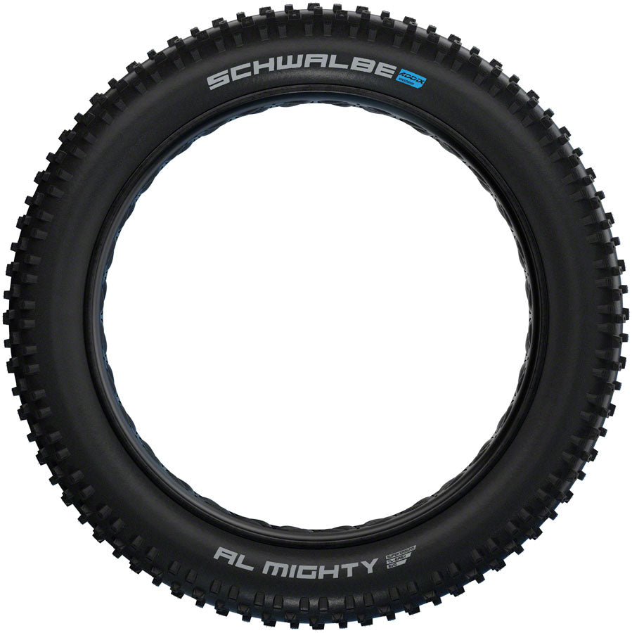 Schwalbe Al Mighty Tire - 26 x 4.8" Tubeless Folding BLK Evolution Line Addix Speed Grip Super Ground E-25 - Schwalbe Tires