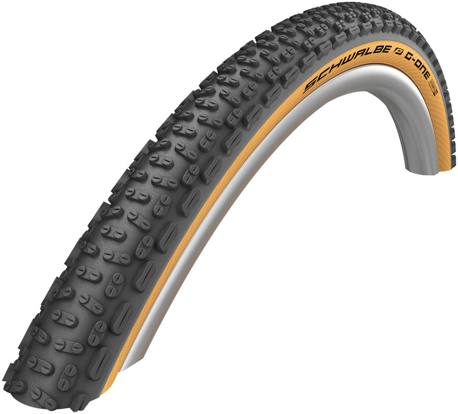 Schwalbe G-One Ultrabite Tire - 700 x 38 Tubeless Folding Classic-Skin Performance Addix - Schwalbe Tires