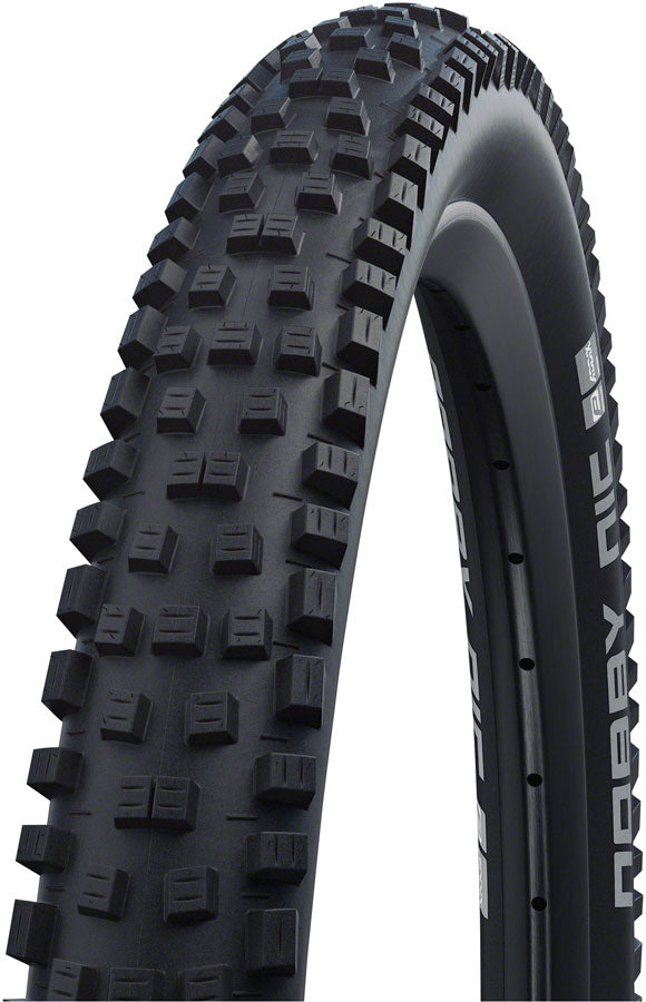 Schwalbe Nobby Nic Tire - 27.5 x 2.25 Tubeless Folding BLK Performance Line TwinSkin Addix - Schwalbe Tires