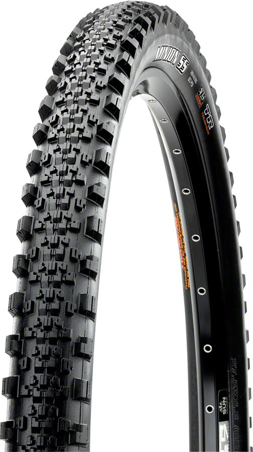 Maxxis Minion SS Tire - 27.5 x 2.3 Tubeless Folding Black Dual EXO - Maxxis Tires