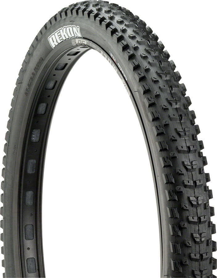 Maxxis Rekon Tire - 29 x 2.6 Tubeless Folding Black Dual EXO - Maxxis Tires