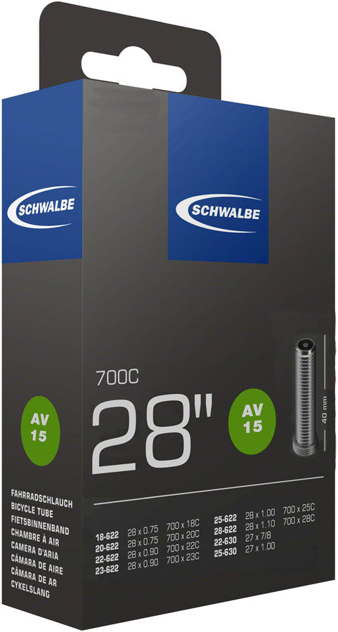 Schwalbe Standard Tube - 700 x 18 - 28mm 40mm Schrader Valve - Schwalbe Tube