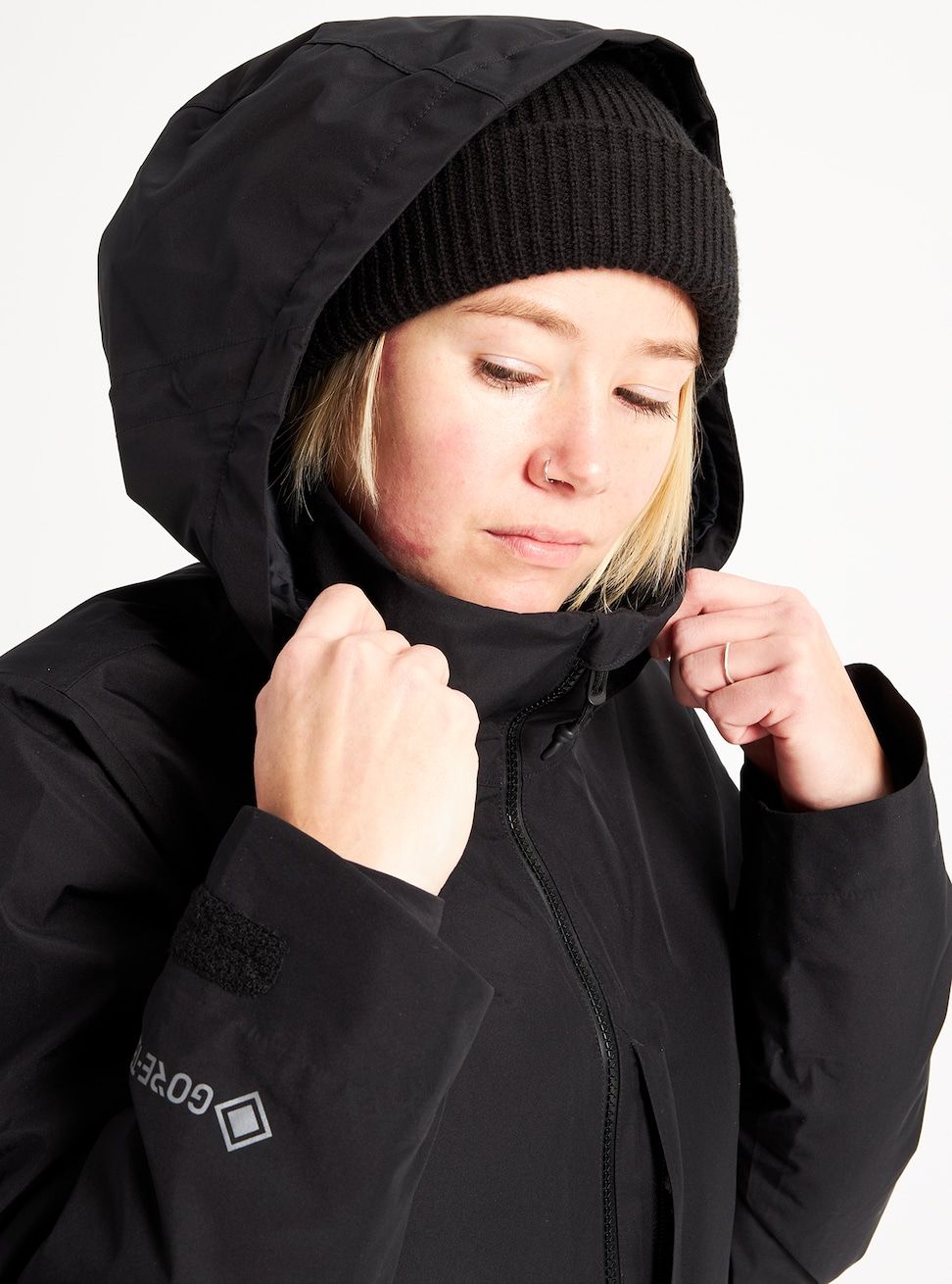 Black gore store tex jacket womens