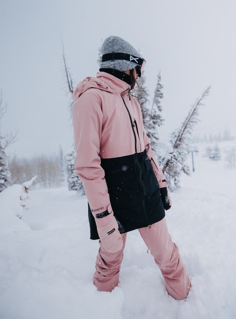 Pink discount burton jacket