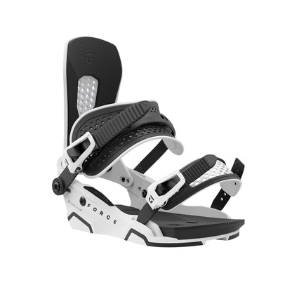 Union Men's Force Snowboard Bindings White - Union Snowboard Bindings