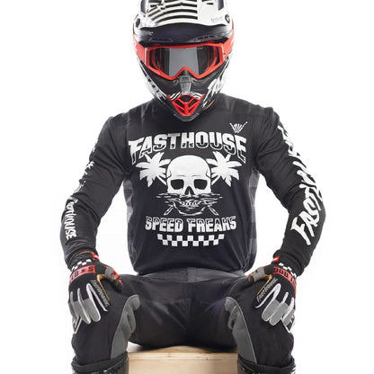 Fasthouse USA Grindhouse Subside Jersey Black - Fasthouse Bike Jerseys