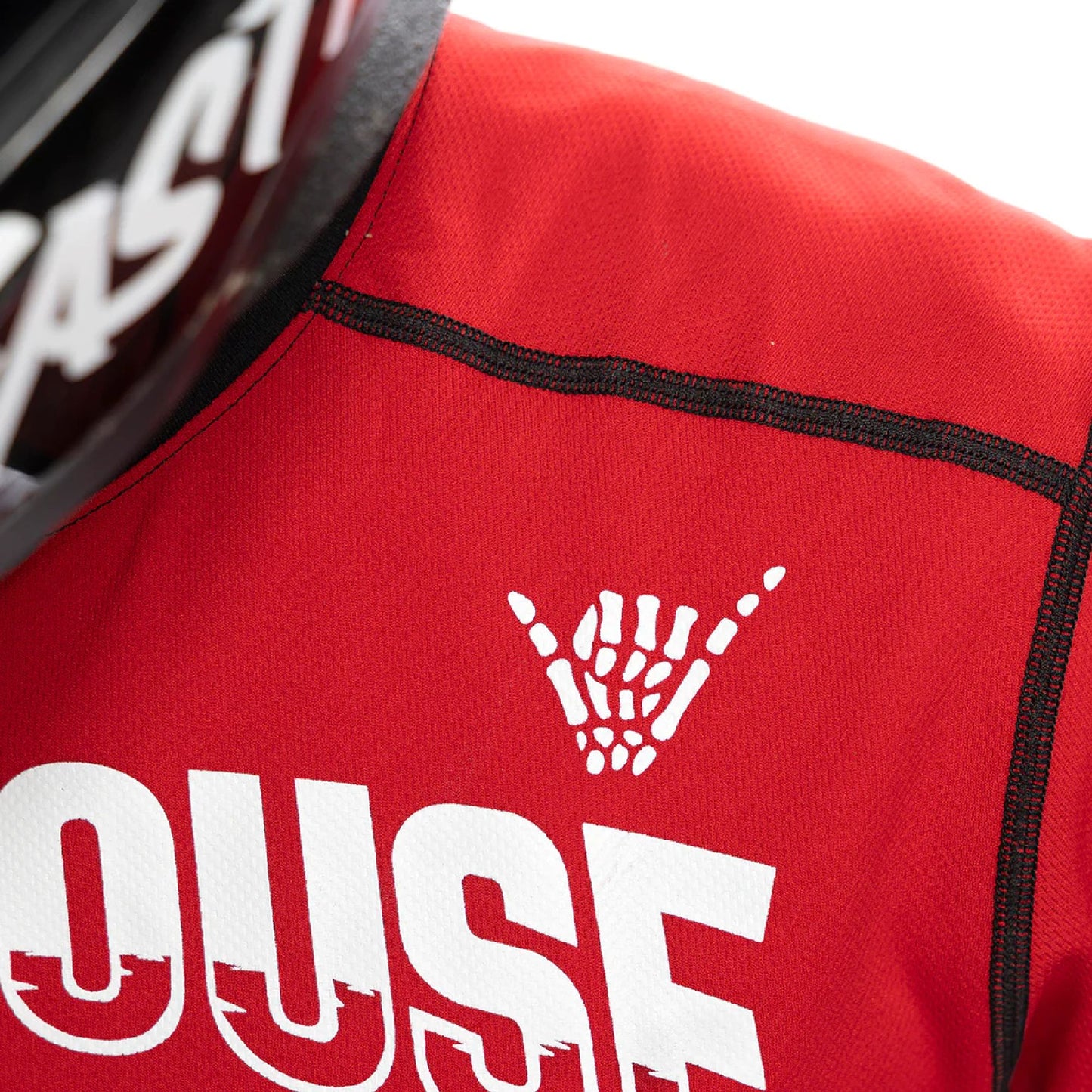 Fasthouse USA Grindhouse Subside Jersey Red Bike Jerseys