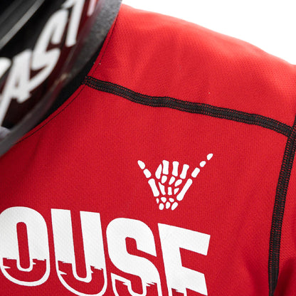 Fasthouse USA Grindhouse Subside Jersey Red - Fasthouse Bike Jerseys
