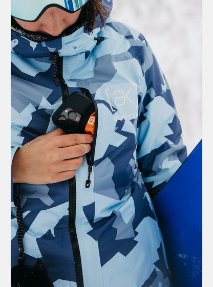 Women's Burton [ak] Upshift GORE-TEX 2L Jacket Geocamo - Burton Snow Jackets