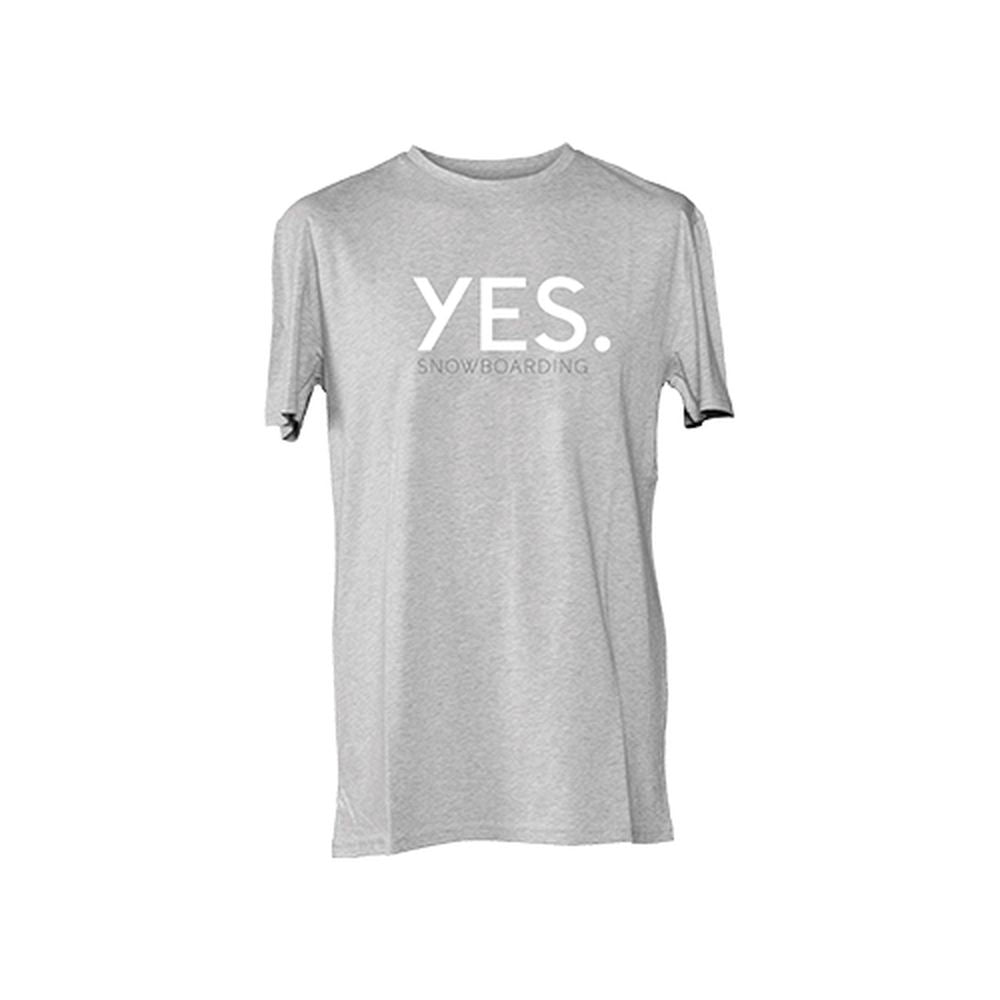 YES. Yes. Shirt Heather Grey SS Shirts