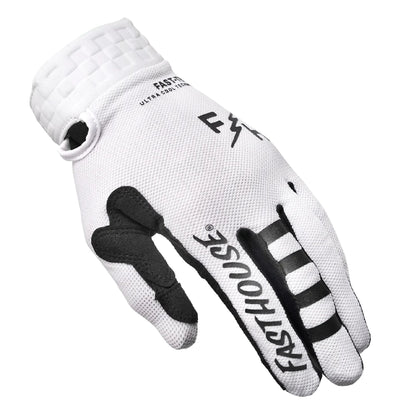 Fasthouse Vapor Glove White Black - Fasthouse Bike Gloves