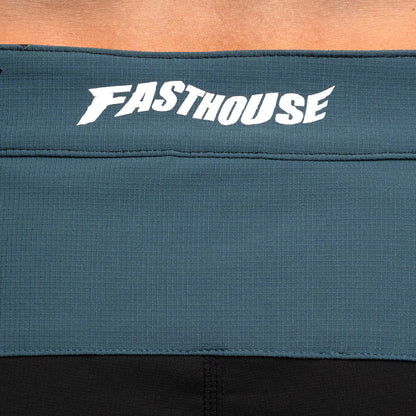 Fasthouse Crossline 2.0 Velocity Short Silver Black - Fasthouse Bike Shorts