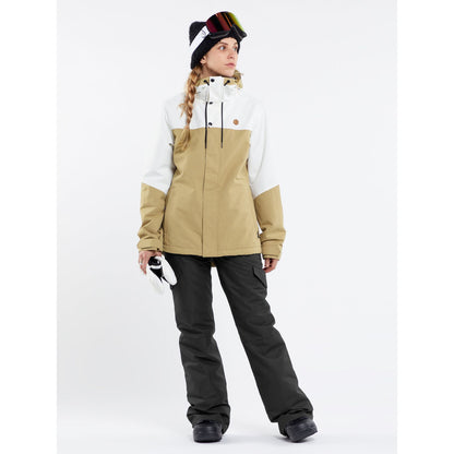 Volcom Women's Bolt Insulated Jacket Dark Khaki - Volcom Snow Jackets