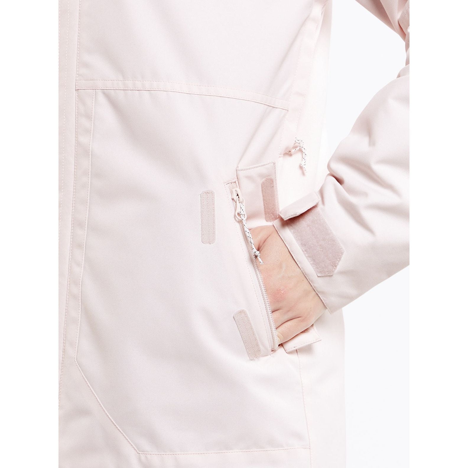 Volcom Women's Fawn Insulated Jacket Calcite - Volcom Snow Jackets