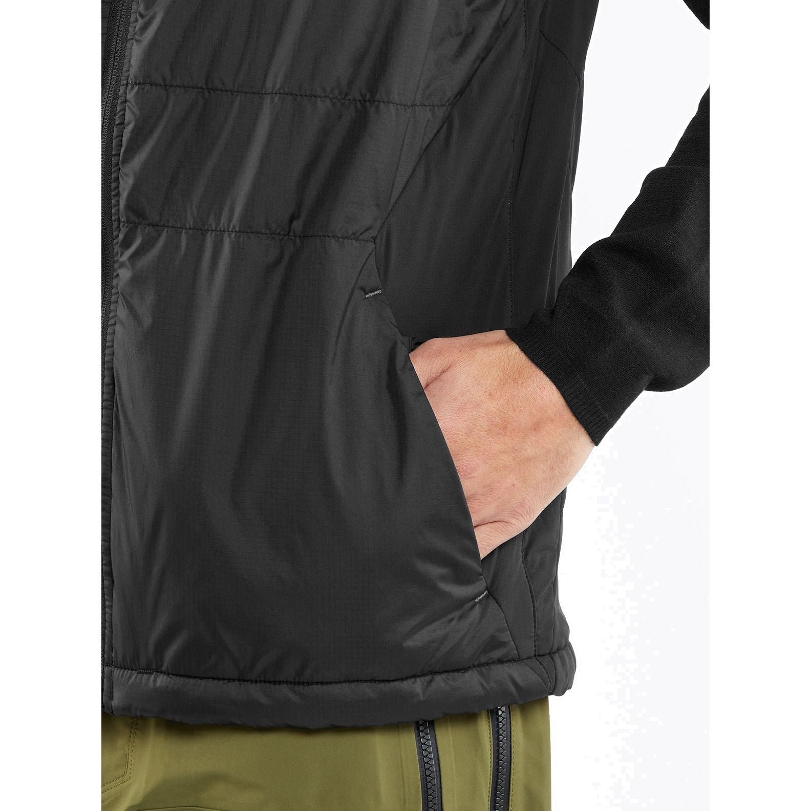 Volcom Utility Puff Vest Black Snow Jackets