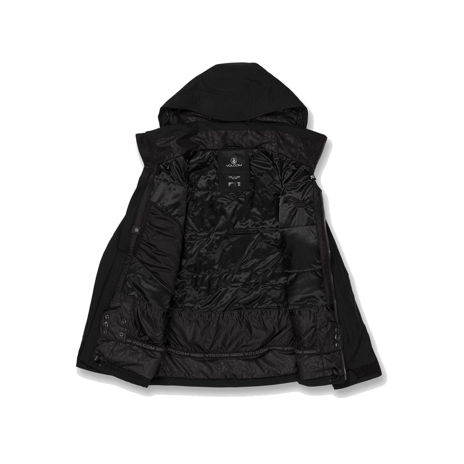 Volcom Women's Shelter 3D Stretch Jacket Black Snow Jackets