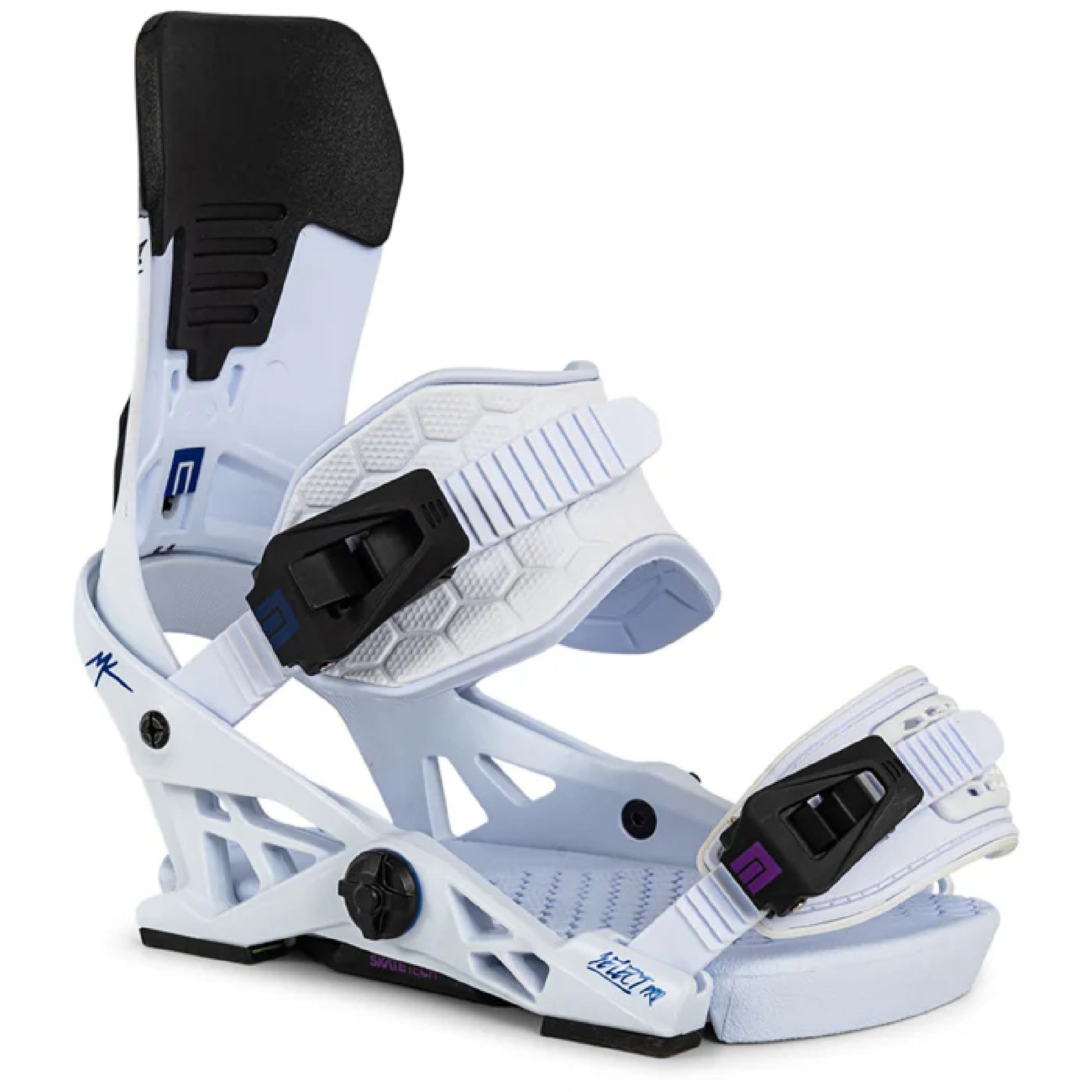Now Select Pro X Kowalchuk Snowboard Bindings White L Snowboard Bindings
