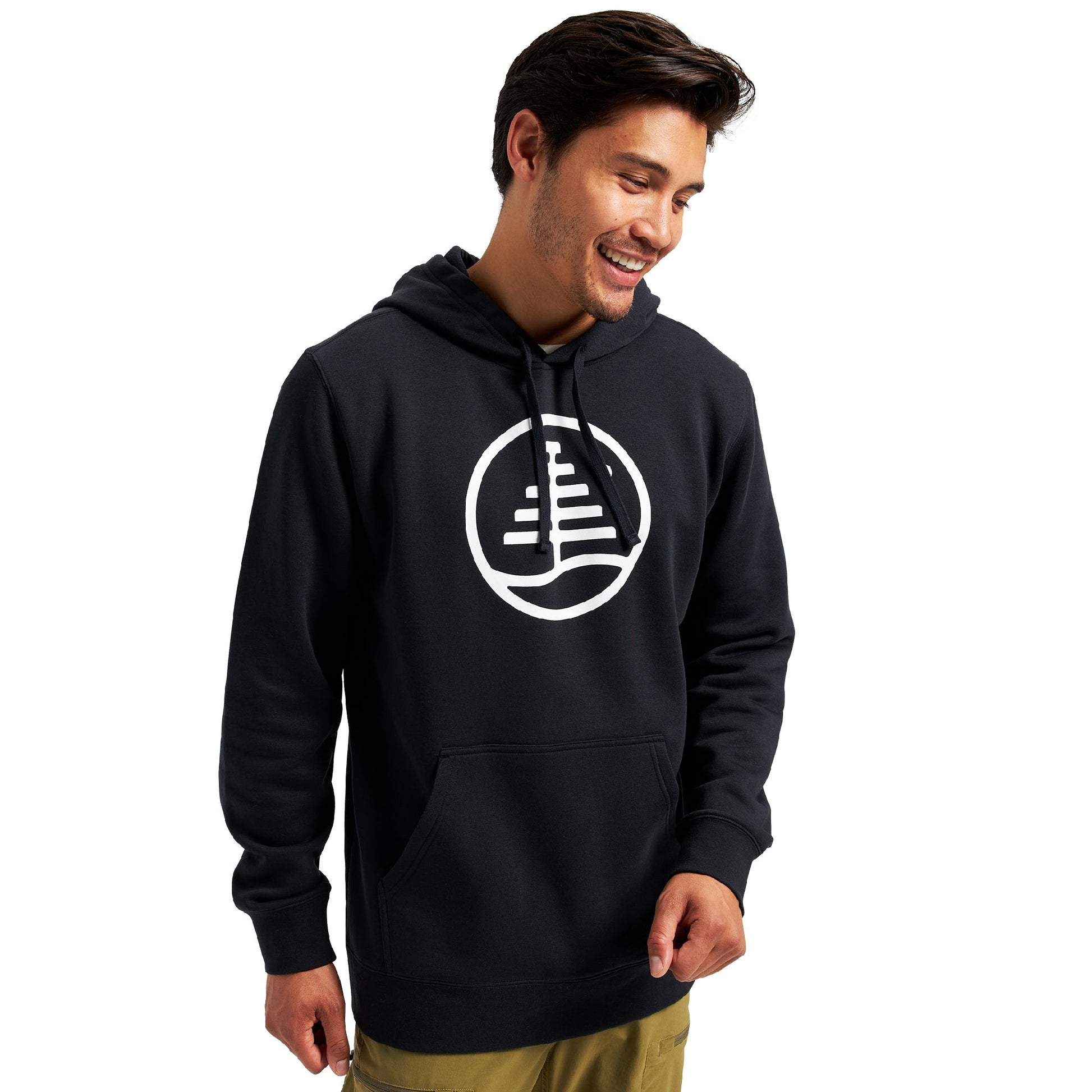 Burton Family Tree Pullover Hoodie True Black - Burton Sweatshirts & Hoodies