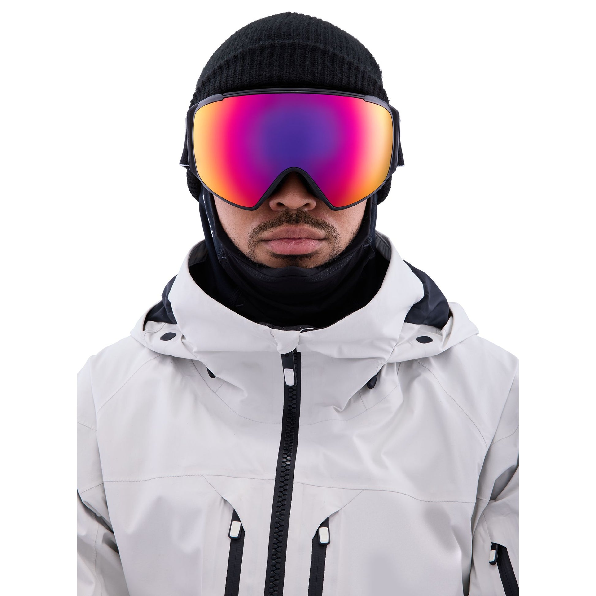 Anon M4S Toric Goggles + Bonus Lens + MFI face mask Black Perceive Sunny Red - Anon Snow Goggles