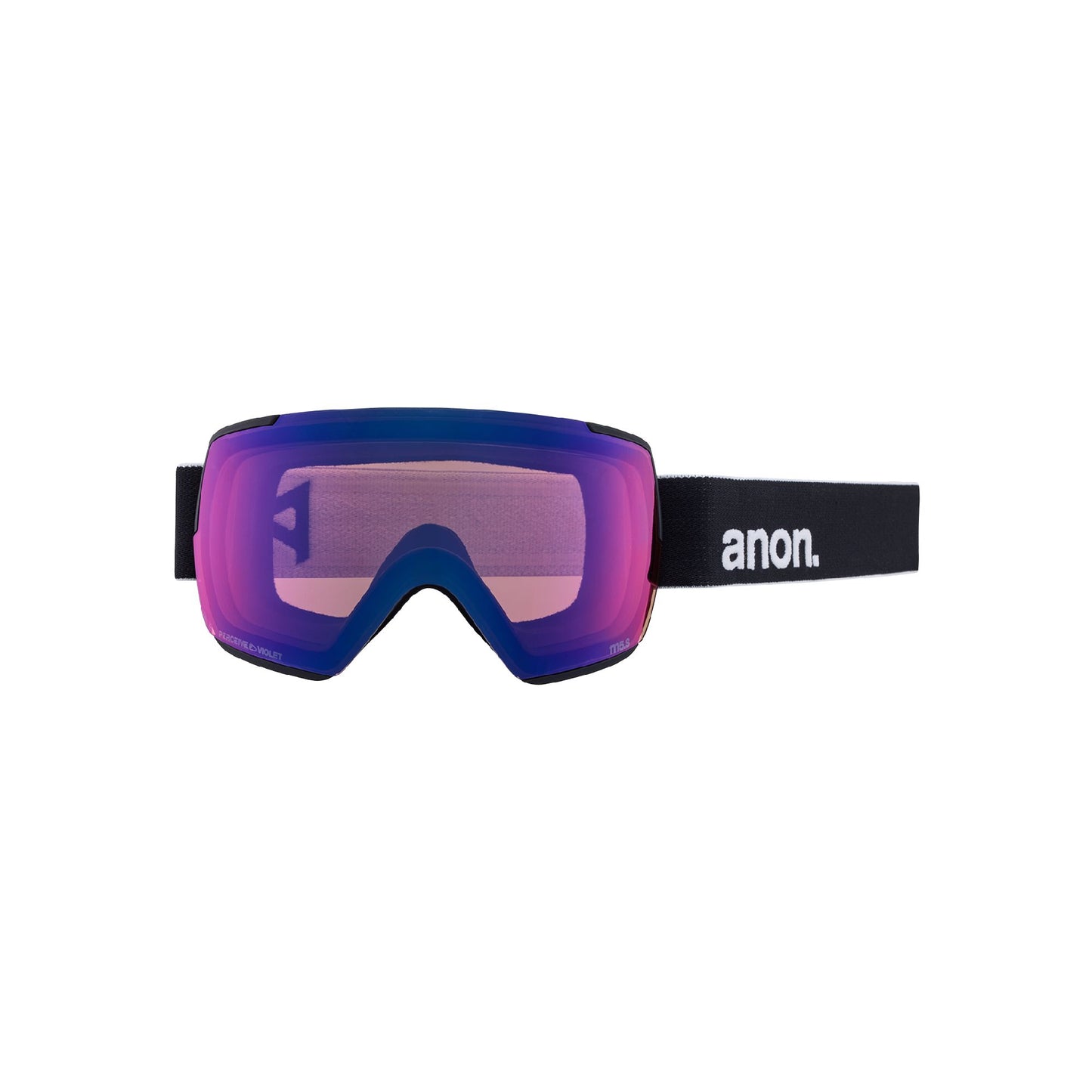 Anon M5S Low Bridge Snow Goggles Black Perceive Sunny Polarized Onyx - Anon Snow Goggles