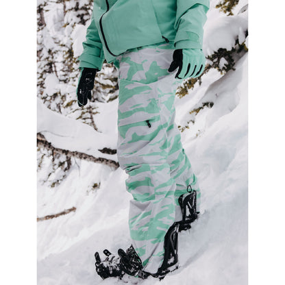 Women's Burton [ak] Summit GORE-TEX 2L Insulated Pants Oversized Zebra - Burton Snow Pants