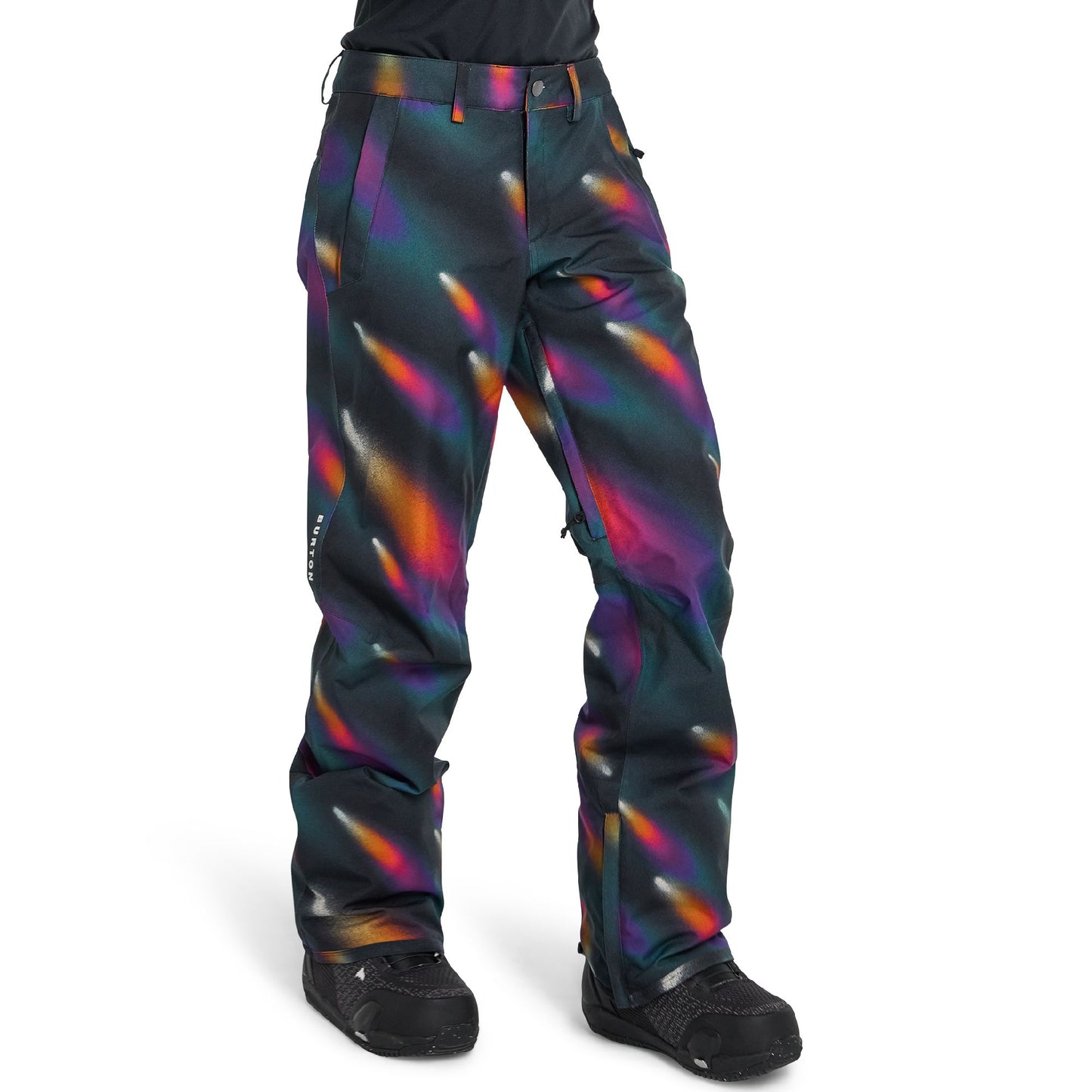 Women's Burton Society 2L Pants Elderberry Spatter M - Burton Snow Pants