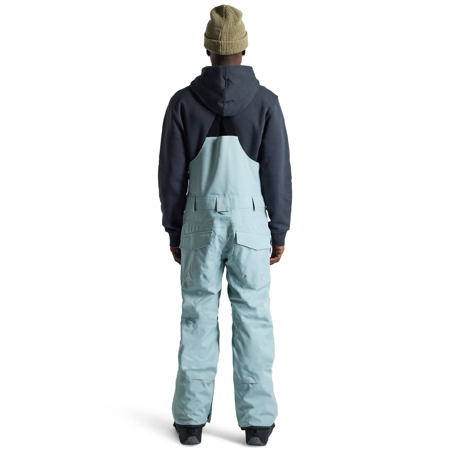 Men's Burton Reserve 2L Bib Pants - Short Petrol Green - Burton Snow Pants