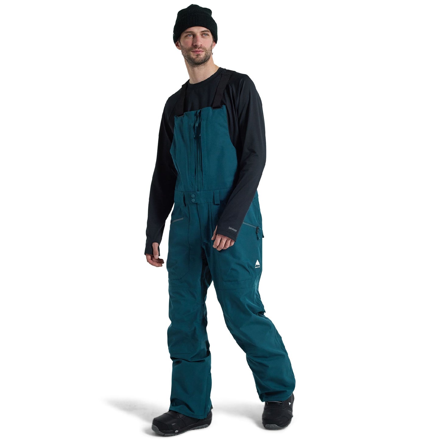 Men's Burton Reserve 2L Bib Pants Deep Emerald - Burton Snow Pants