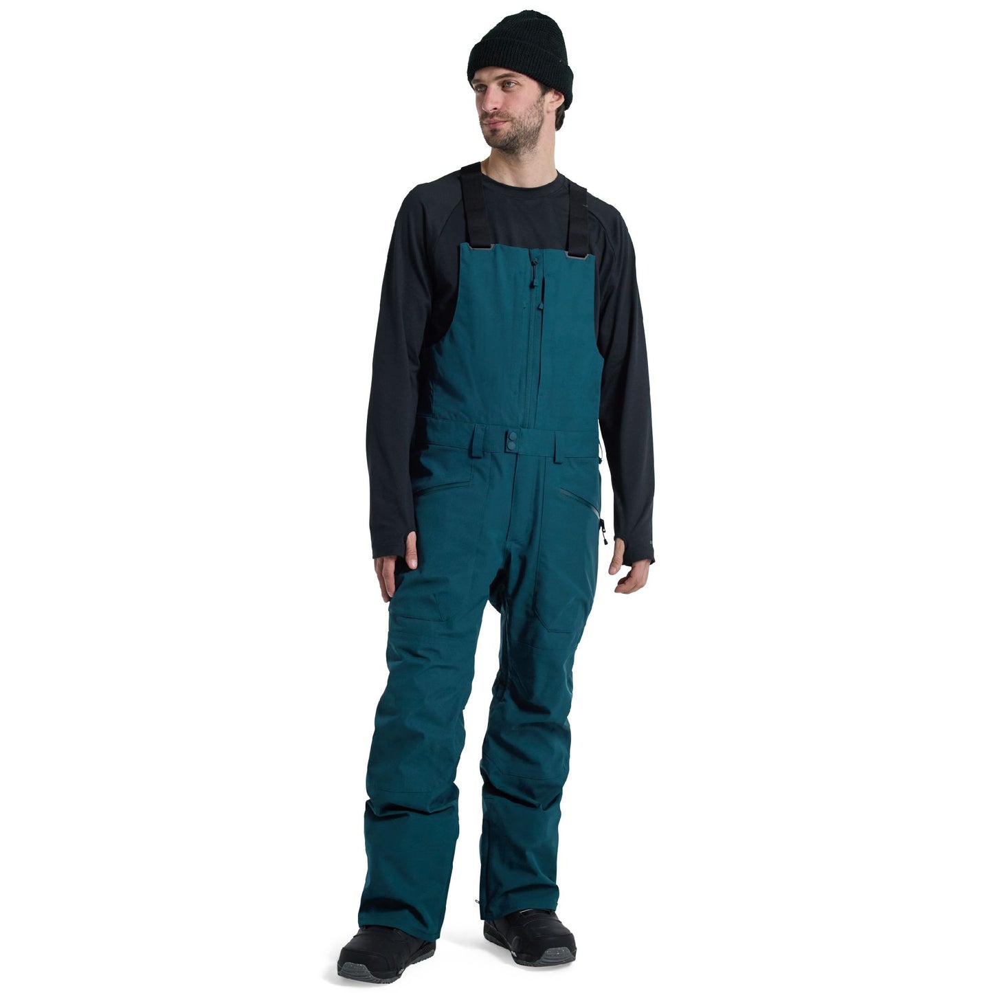 Men's Burton Reserve 2L Bib Pants Deep Emerald - Burton Snow Pants