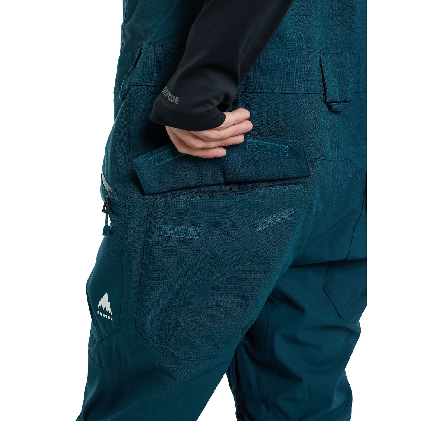 Men's Burton Reserve 2L Bib Pants Deep Emerald - Burton Snow Pants