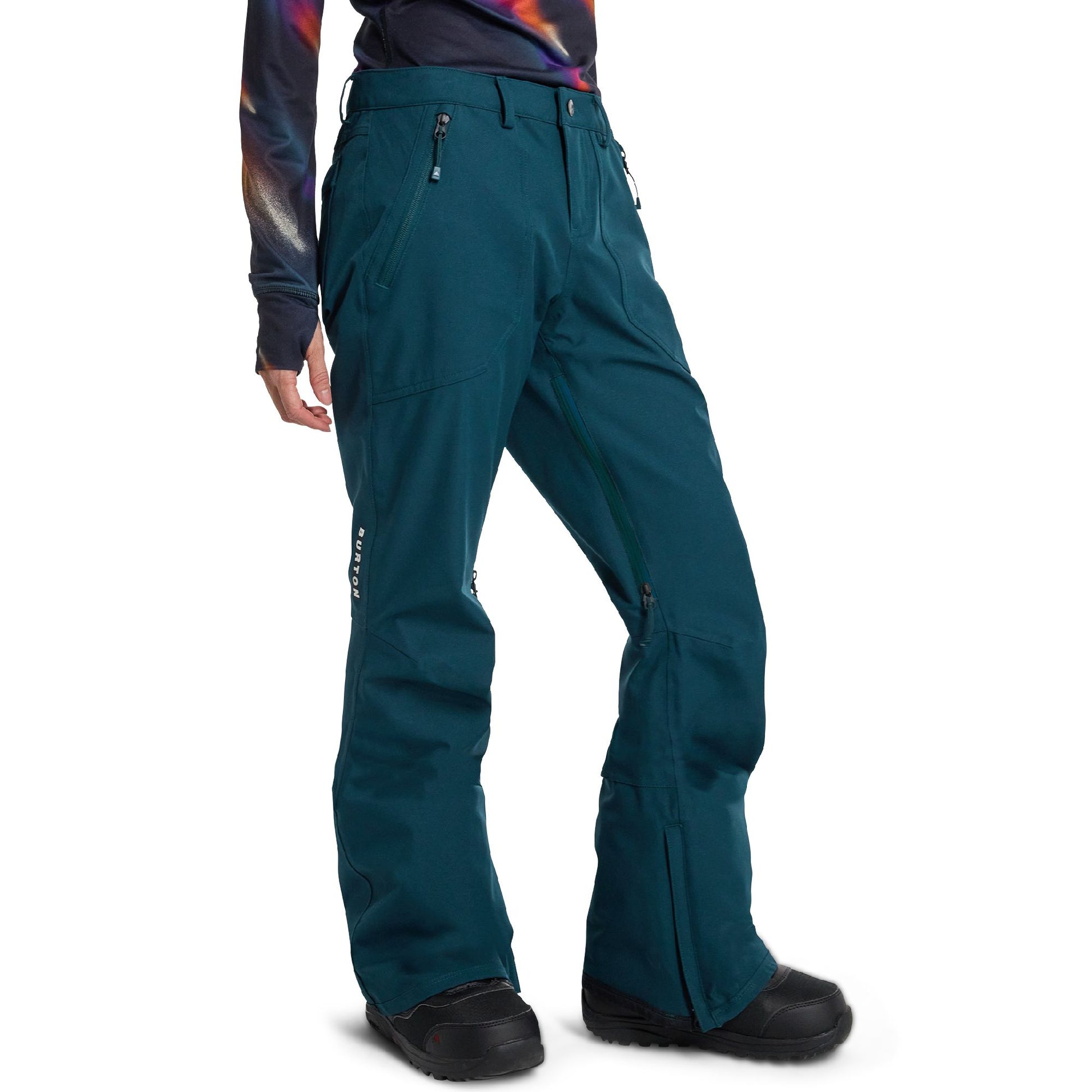 Women's Burton Vida Stretch 2L Pants Deep Emerald - Burton Snow Pants