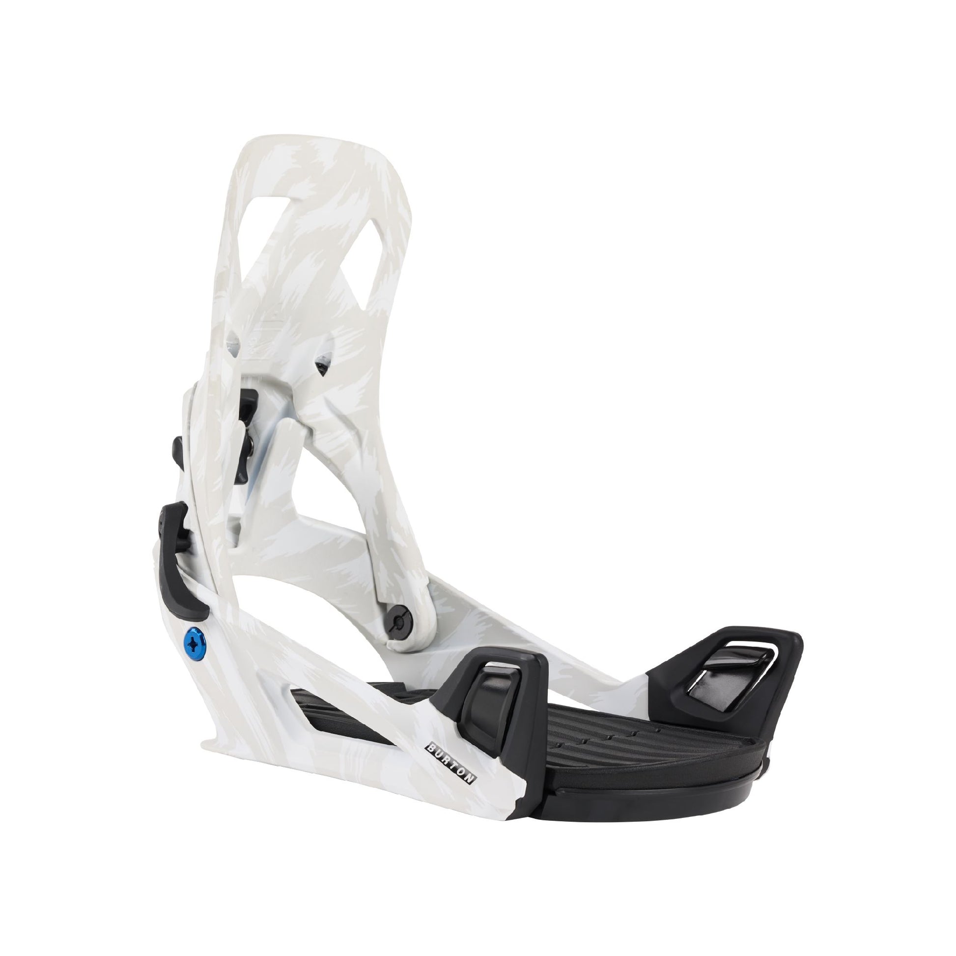 Men's Burton Step On Re:Flex Snowboard Bindings Gray White - Burton Snowboard Bindings