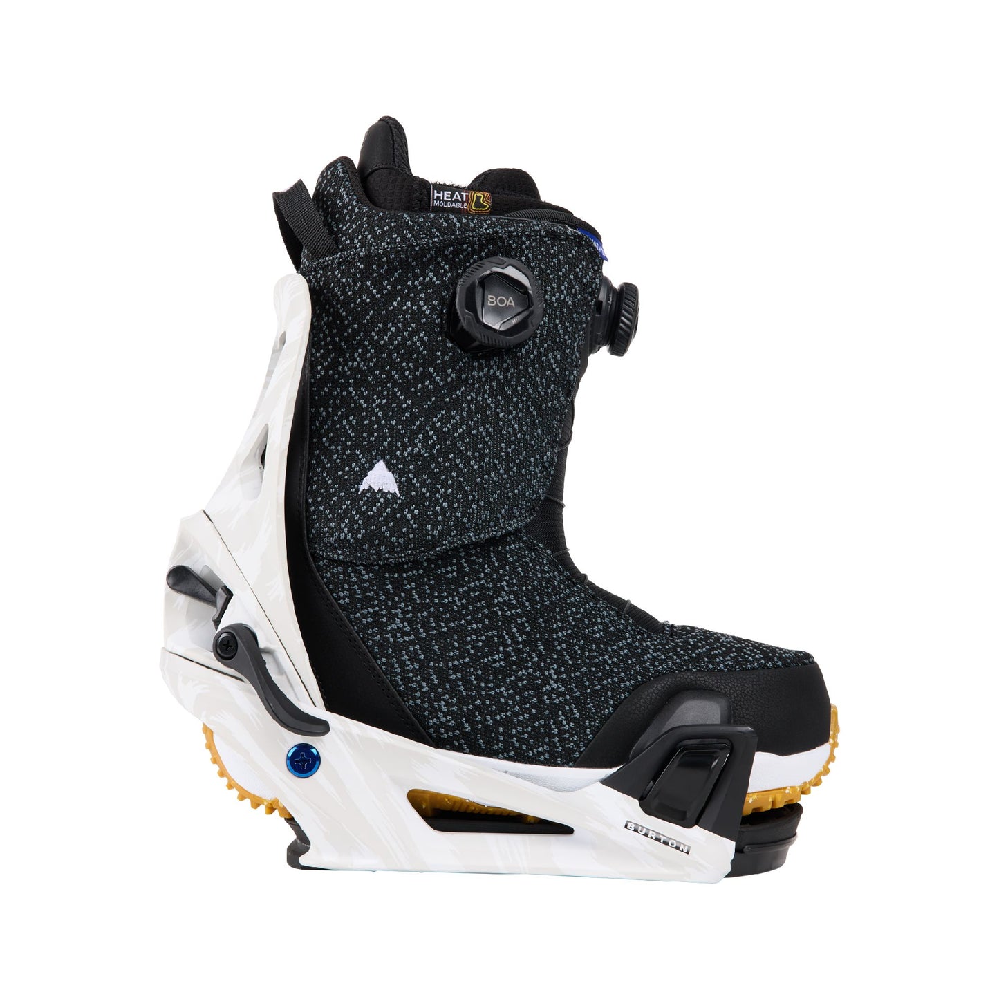 Men's Burton Step On Re:Flex Snowboard Bindings Gray White - Burton Snowboard Bindings