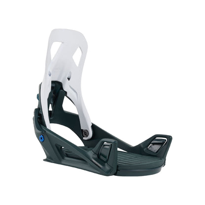 Men's Burton Step On Re:Flex Snowboard Bindings Deep Emerald White - Burton Snowboard Bindings