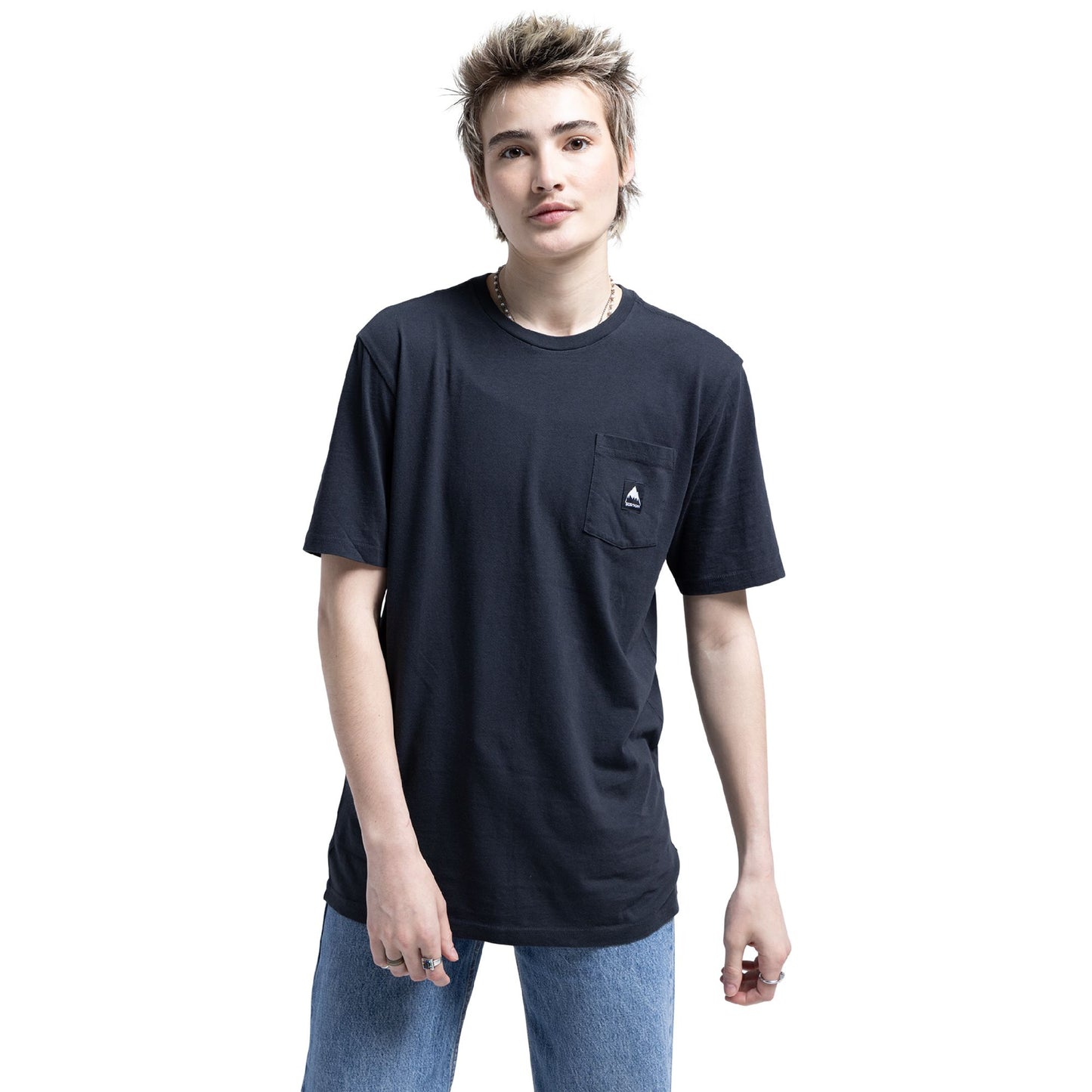 Burton Colfax Short Sleeve T-Shirt True Black - Burton LS Shirts