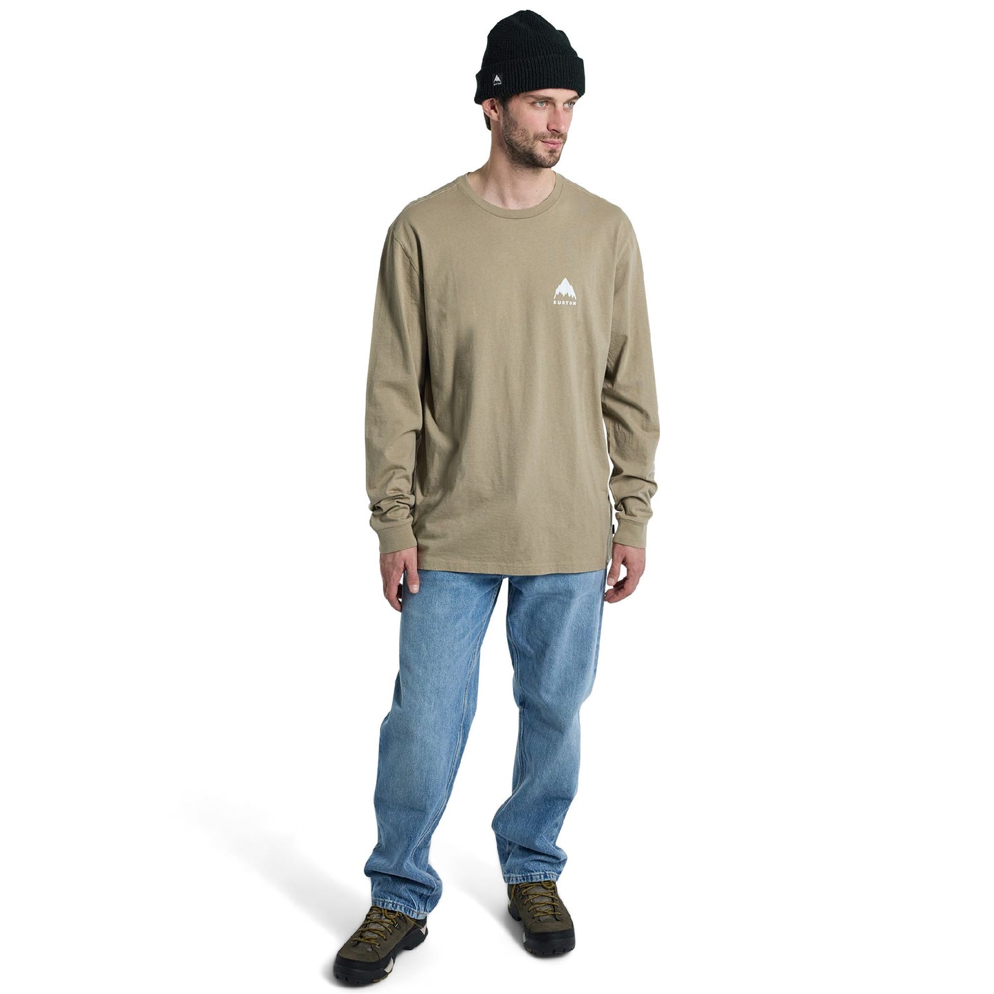 Burton Elite Long Sleeve T-Shirt Summit Taupe - Burton LS Shirts