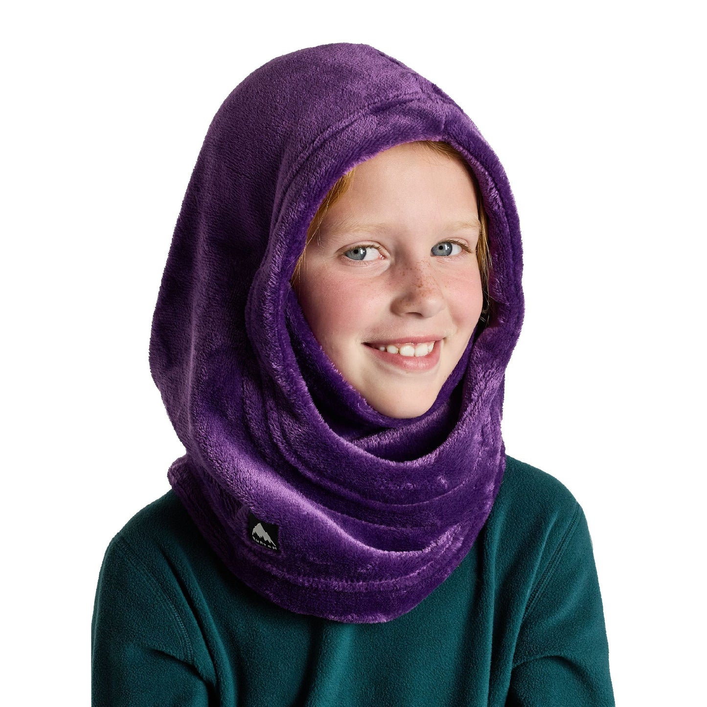 Kids' Burton Cora Hood Imperial Purple - Burton Neck Warmers & Face Masks