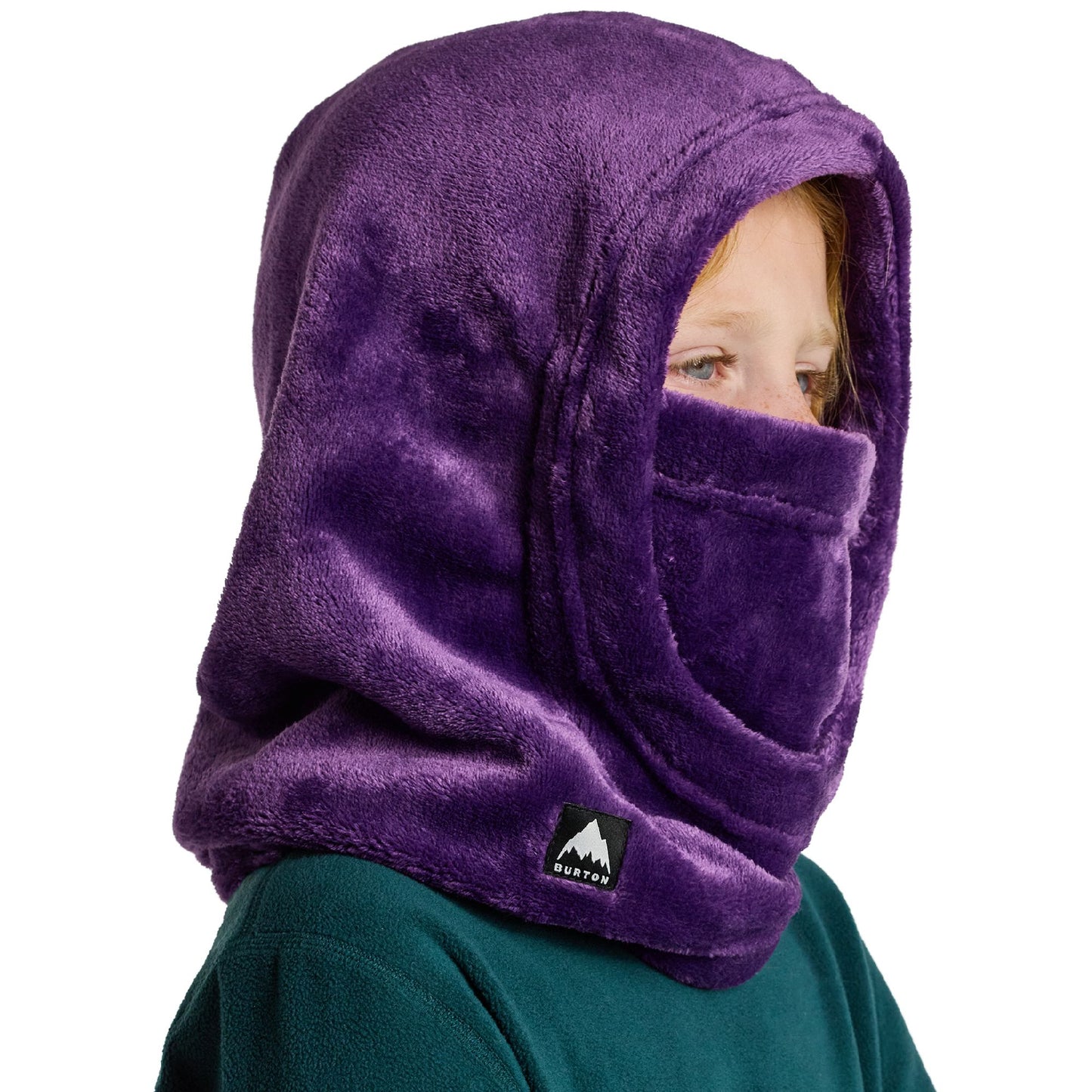 Kids' Burton Cora Hood Imperial Purple - Burton Neck Warmers & Face Masks