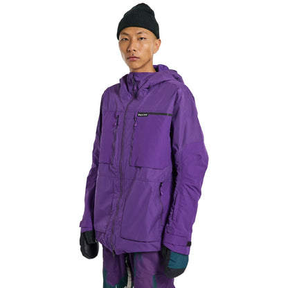 Men's Burton Frostner 2L Jacket Imperial Purple - Burton Snow Jackets