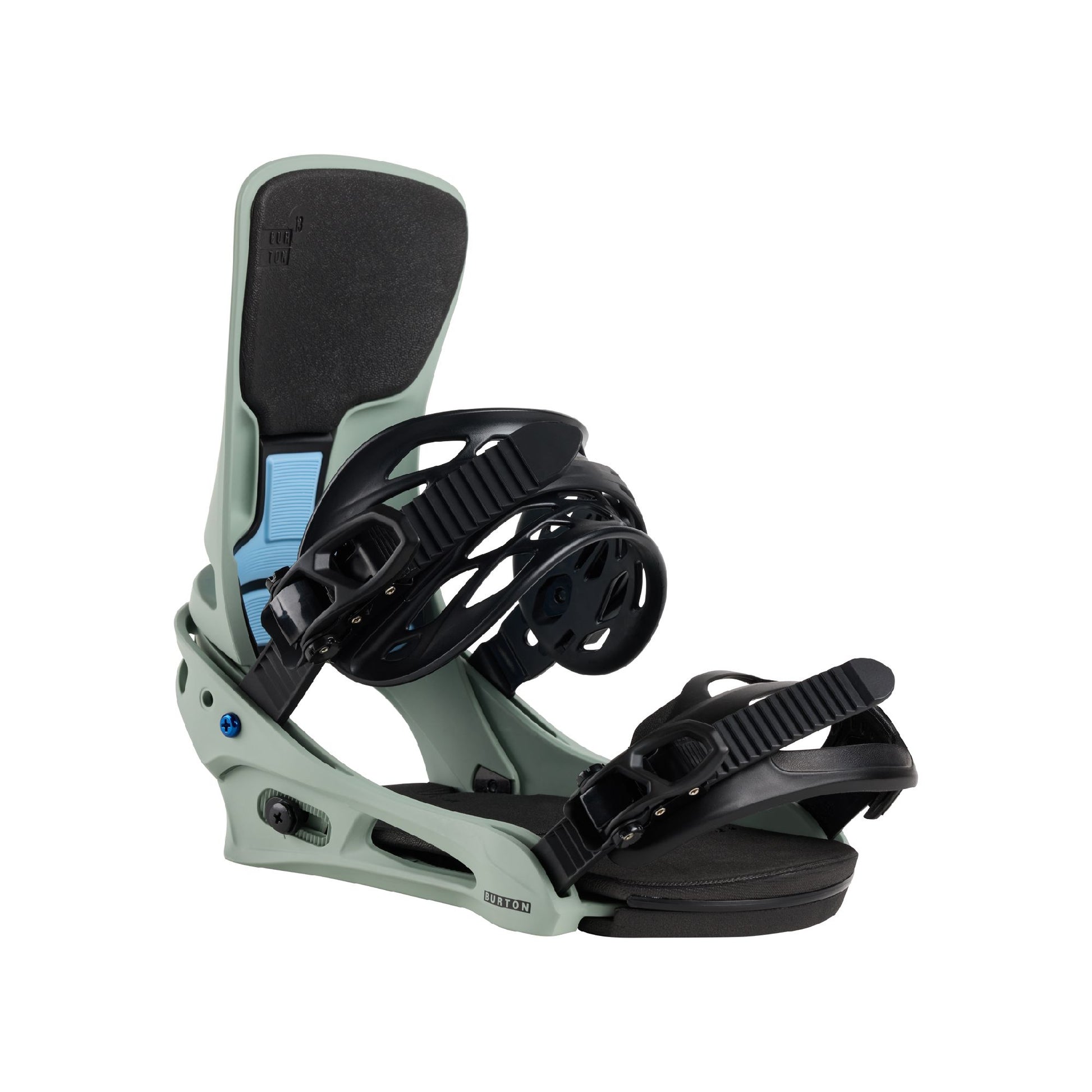 Men's Burton Cartel X Re:Flex Snowboard Bindings Petrol Green - Burton Snowboard Bindings