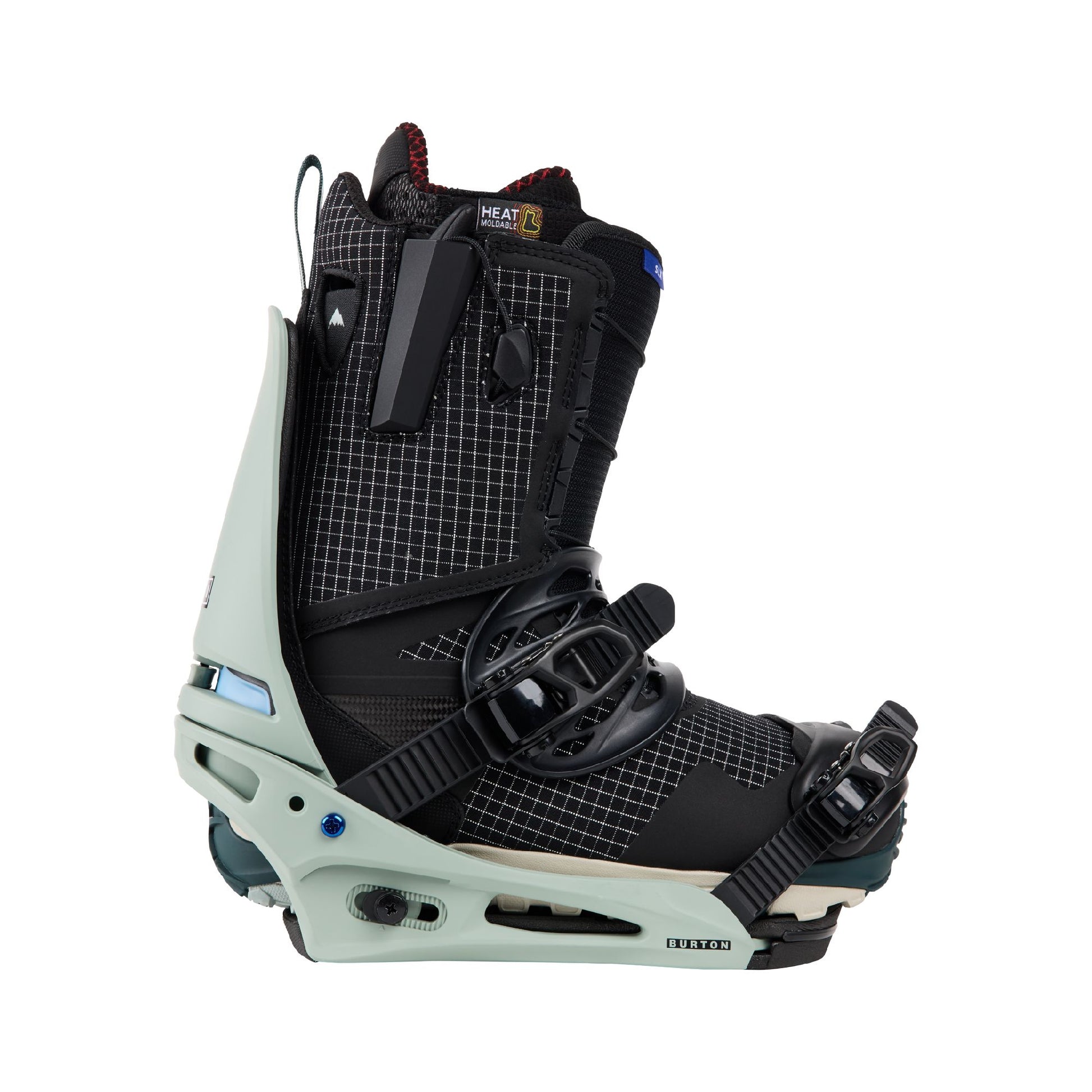 Men's Burton Cartel X Re:Flex Snowboard Bindings Petrol Green - Burton Snowboard Bindings