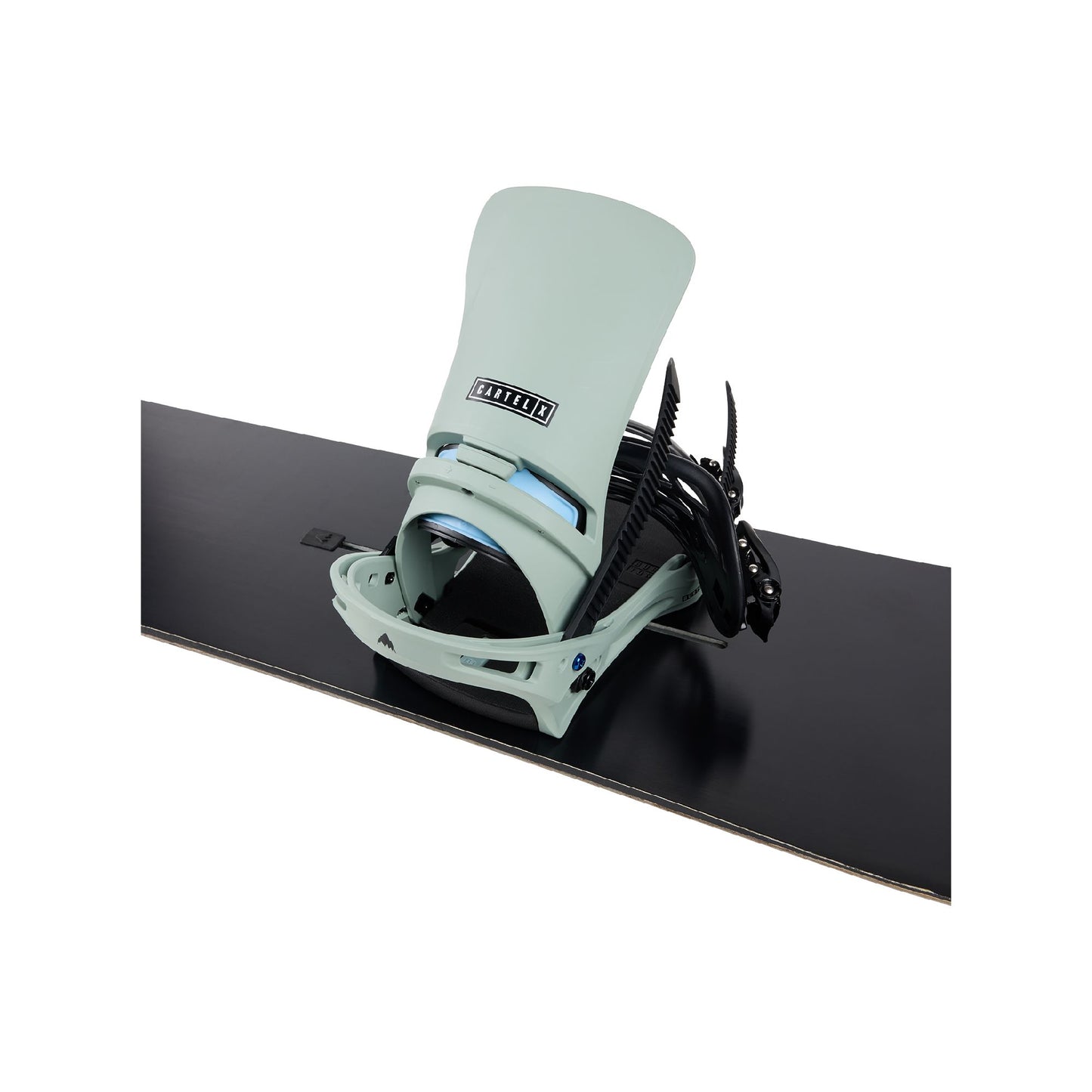 Men's Burton Cartel X Re:Flex Snowboard Bindings Petrol Green - Burton Snowboard Bindings