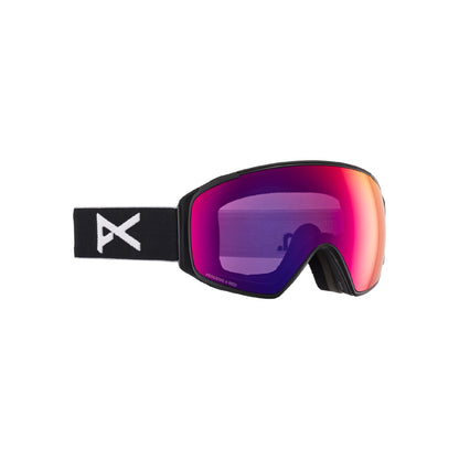 Anon M4S Toric Goggles + Bonus Lens + MFI face mask Black Perceive Sunny Red - Anon Snow Goggles