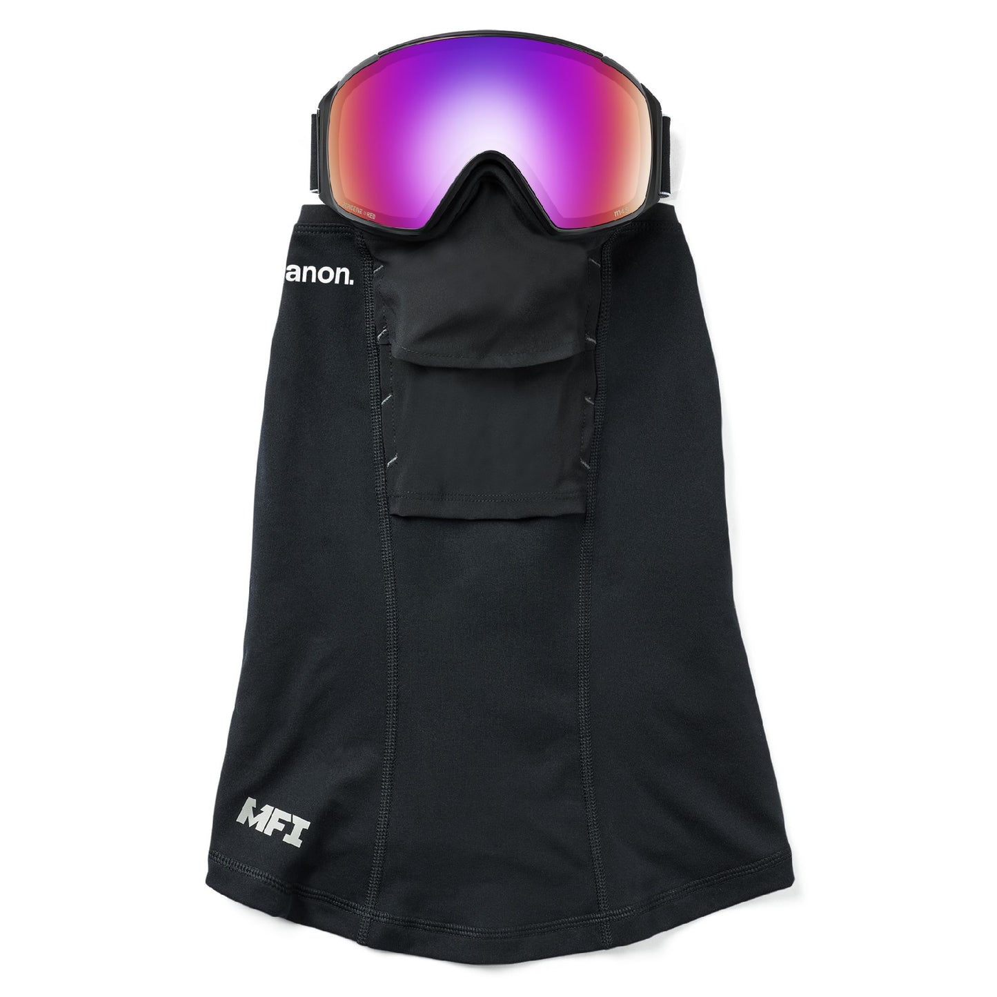 Anon M4S Toric Goggles + Bonus Lens + MFI face mask Black Perceive Sunny Red - Anon Snow Goggles