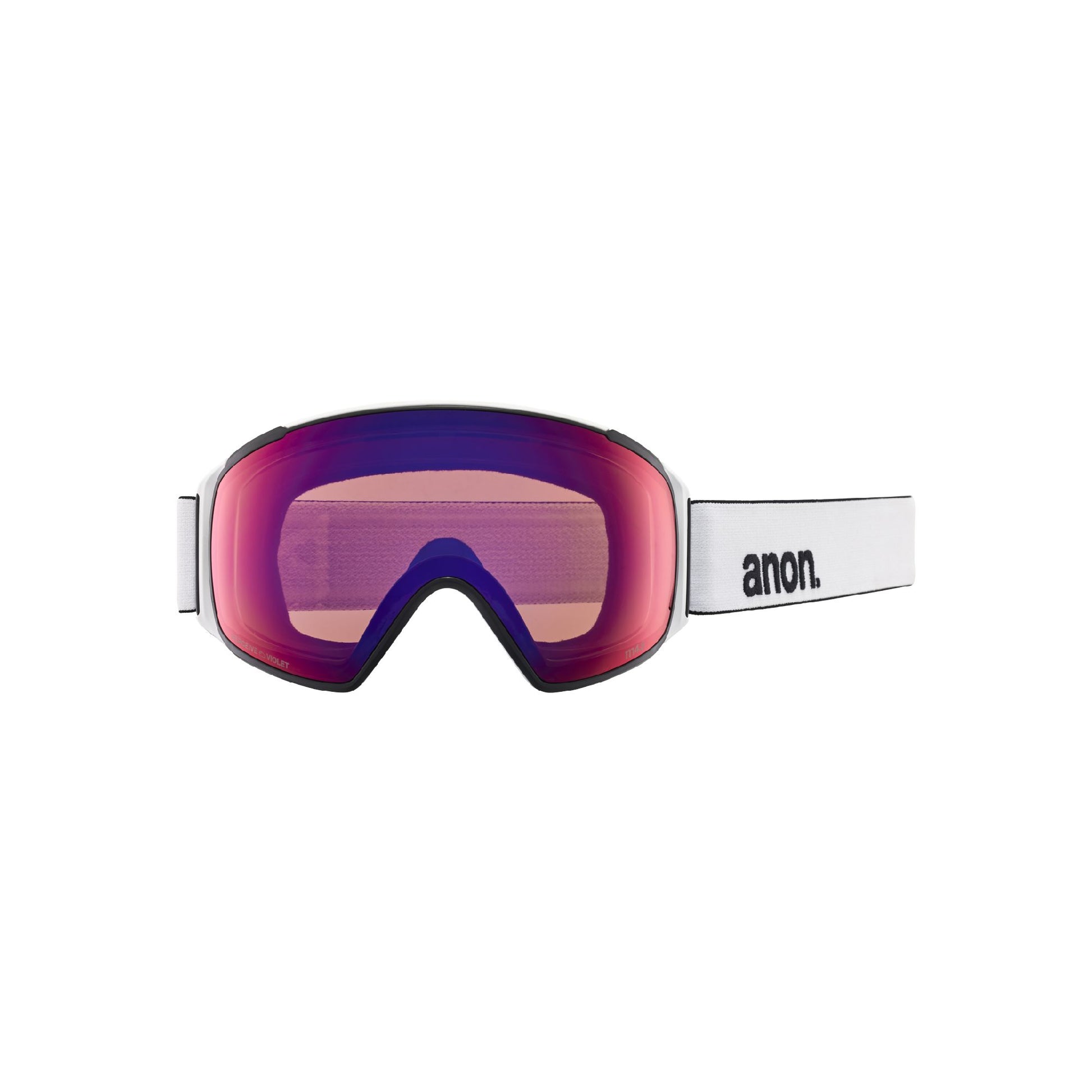 Anon M4S Toric Goggles + Bonus Lens + MFI face mask White Perceive Sunny Onyx - Anon Snow Goggles